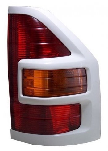 Левый задний фонарь SAT (белая окантовка) Mitsubishi Pajero ( 3 V70,  3 V60) (1999-2003) дорестайлинг
