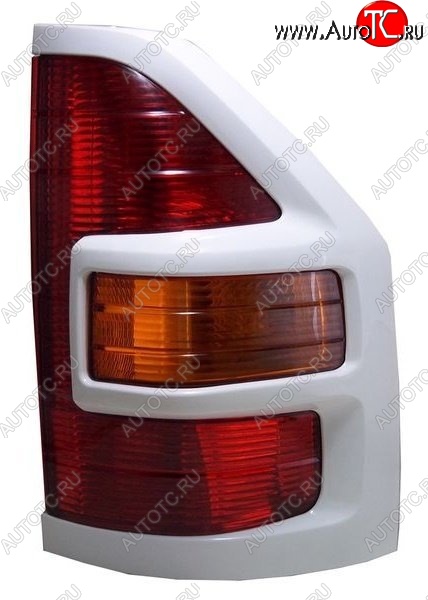 1 459 р. Левый задний фонарь SAT (белая окантовка)  Mitsubishi Pajero ( 3 V70,  3 V60) (1999-2003) дорестайлинг  с доставкой в г. Керчь