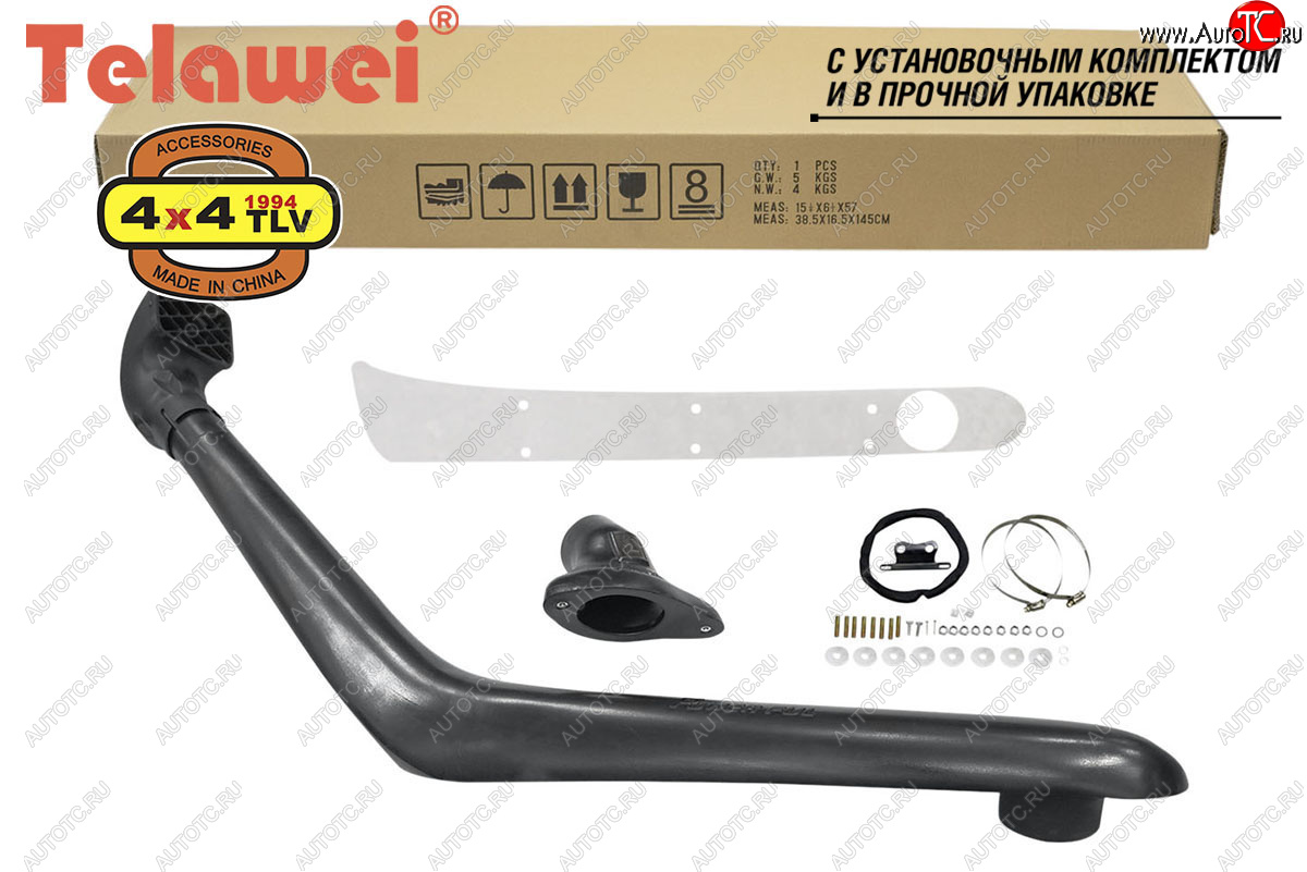 7 949 р. Шноркель Telawei Mitsubishi Pajero 2 V30/V40 5 дв. дорестайлинг (1991-1997)  с доставкой в г. Керчь