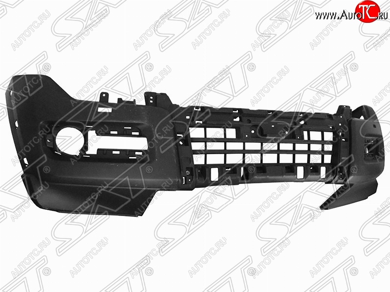 10 399 р. Передний бампер SAT  Mitsubishi Pajero  4 V90 (2014-2020) 2-ой рестайлинг (Неокрашенный)  с доставкой в г. Керчь