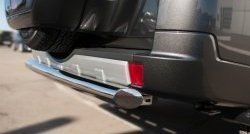 18 699 р. Защита заднего бампера (Ø76 мм, нержавейка) SLITKOFF Mitsubishi Pajero 4 V90 2-ой рестайлинг (2014-2020)  с доставкой в г. Керчь. Увеличить фотографию 3