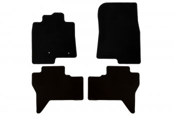 Текстильные коврики салона Klever Econom Mitsubishi Pajero 4 V90 2-ой рестайлинг (2014-2020) (Черные)