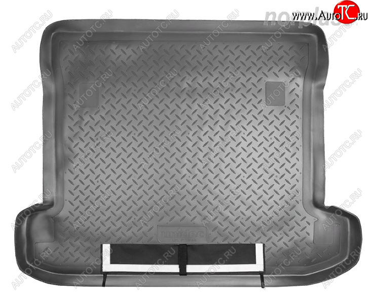 3 259 р. Коврик багажника Norplast Mitsubishi Pajero 4 V90 дорестайлинг (2006-2011) (Черный, с погрузочным ковриком (фартуком))  с доставкой в г. Керчь