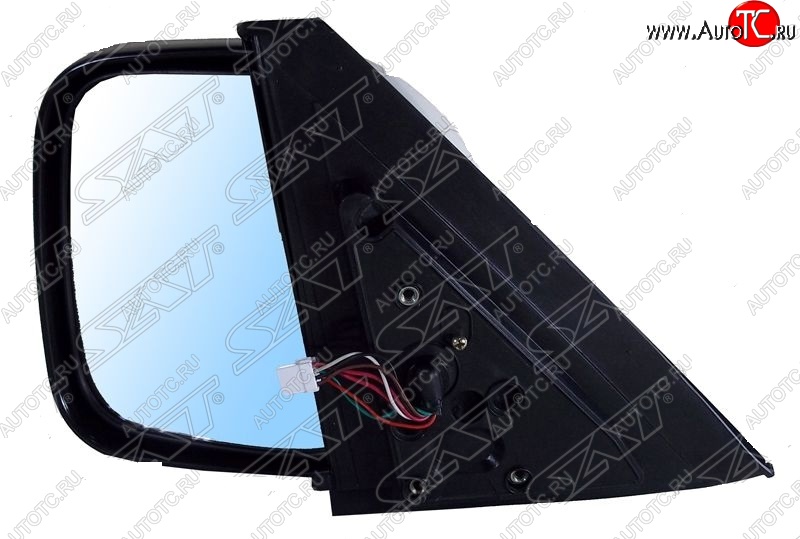 3 299 р. Боковое левое зеркало заднего вида SAT (5 контактов)  Mitsubishi Pajero ( 3 V70,  3 V60) (1999-2006) дорестайлинг, рестайлинг (Неокрашенное)  с доставкой в г. Керчь