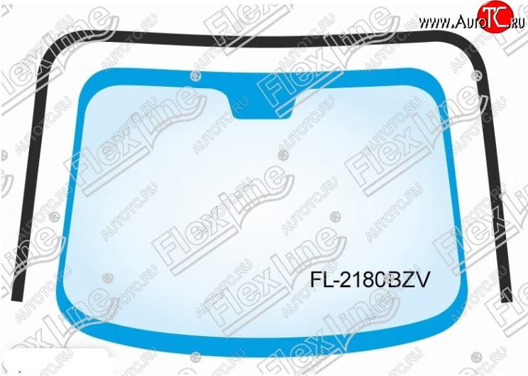 4 699 р. Молдинг лобового стекла FlexLine  Mitsubishi Pajero ( 3 V70,  3 V60) (1999-2006) дорестайлинг, рестайлинг  с доставкой в г. Керчь