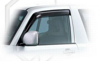 Дефлектора окон 3D (V-63, 65, 68) CA-Plastiс Mitsubishi Pajero 3 V70 дорестайлинг (1999-2003)