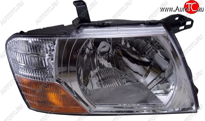 5 299 р. Правая фара SAT  Mitsubishi Pajero  3 V70 (1999-2003) дорестайлинг  с доставкой в г. Керчь