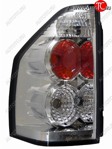 1 459 р. Левый задний фонарь SAT (хром)  Mitsubishi Pajero ( 3 V70,  3 V60) (2003-2006) рестайлинг  с доставкой в г. Керчь