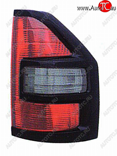 1 799 р. Правый задний фонарь SAT (черная окантовка) Mitsubishi Pajero 3 V70 дорестайлинг (1999-2003)  с доставкой в г. Керчь