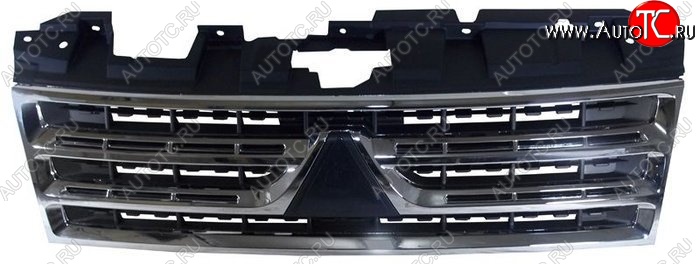 12 649 р. Решётка радиатора SAT  Mitsubishi Pajero  4 V90 (2006-2011) дорестайлинг  с доставкой в г. Керчь