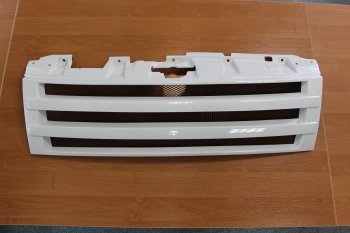 8 199 р. Решётка радиатора BROOMER Design Mitsubishi Pajero 4 V80 3 дв. 1-ый рестайлинг (2011-2014) (Неокрашенная)  с доставкой в г. Керчь. Увеличить фотографию 7