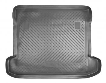 Коврик в багажник Norplast Unidec Mitsubishi Pajero  4 V90 (2006-2015) дорестайлинг, 1-ый рестайлинг (Цвет: черный)