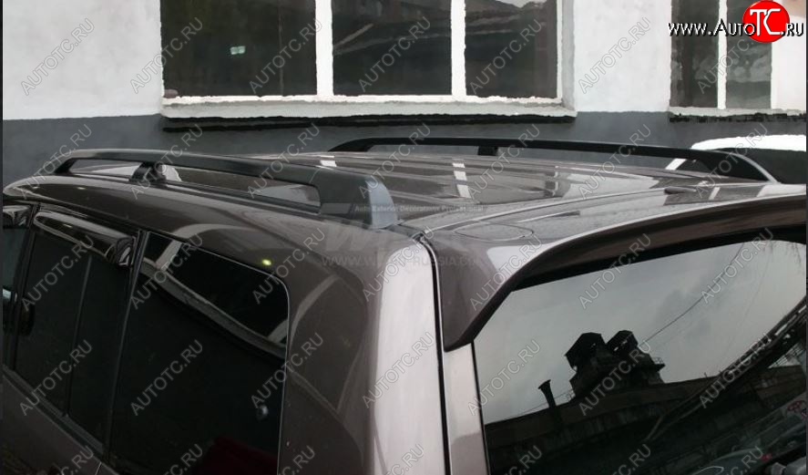 11 099 р. Рейлинги OE Style (черный)  Mitsubishi Pajero  4 V90 (2006-2020) дорестайлинг, 1-ый рестайлинг, 2-ой рестайлинг  с доставкой в г. Керчь