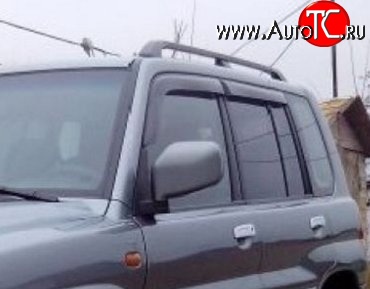 999 р. Комплект дефлекторов окон (ветровиков) 4 шт. (5 дверей) Russtal Mitsubishi Pajero iO (1998-2007)  с доставкой в г. Керчь