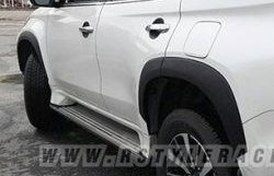 18 199 р. Накладки на колёсные арки CT Mitsubishi Pajero Sport QE дорестайлинг (2015-2021) (Неокрашенные)  с доставкой в г. Керчь. Увеличить фотографию 3