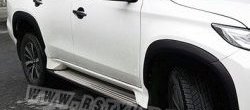 18 199 р. Накладки на колёсные арки CT Mitsubishi Pajero Sport QE дорестайлинг (2015-2021) (Неокрашенные)  с доставкой в г. Керчь. Увеличить фотографию 4