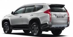 5 649 р. Спойлер CT Mitsubishi Pajero Sport QE дорестайлинг (2015-2021) (Неокрашенный)  с доставкой в г. Керчь. Увеличить фотографию 2