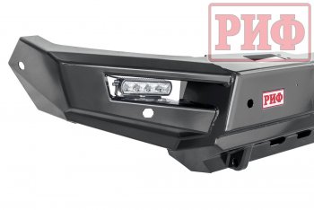 59 259 р. Бампер передний силовой РИФ  Mitsubishi Pajero Sport  QE (2015-2021) дорестайлинг (С дополнительными фарами, под парктроник)  с доставкой в г. Керчь. Увеличить фотографию 4