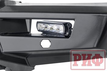 59 259 р. Бампер передний силовой РИФ  Mitsubishi Pajero Sport  QE (2015-2021) дорестайлинг (С дополнительными фарами, под парктроник)  с доставкой в г. Керчь. Увеличить фотографию 7