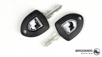 22 749 р. Багажный бокс Broomer Venture (420 л/189x89x40 см) на крышу   (Покрытие: шагрень, Цвет: чёрный)  с доставкой в г. Керчь. Увеличить фотографию 11