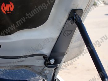 2 969 р. Упор капота MV-Tuning (одинарный) Mitsubishi Pajero Sport PB дорестайлинг (2008-2013)  с доставкой в г. Керчь. Увеличить фотографию 5