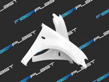 Переднее правое крыло (стеклопластик) Fiberplast Mitsubishi Pajero Sport  PB (2008-2013) дорестайлинг