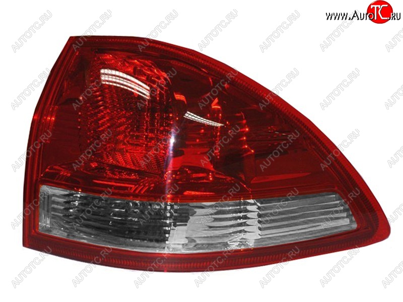 5 599 р. Правый фонарь (внешний/красно-белый) SAT  Mitsubishi Pajero Sport  PB (2008-2013) дорестайлинг  с доставкой в г. Керчь