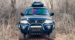 1 949 р. Подиумы противотуманных фар RA  Mitsubishi Pajero Sport  PA (1996-2004) дорестайлинг  с доставкой в г. Керчь. Увеличить фотографию 2