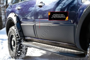 Молдинг двери RA (передний левый) Mitsubishi Pajero Sport  PB (2008-2013) дорестайлинг