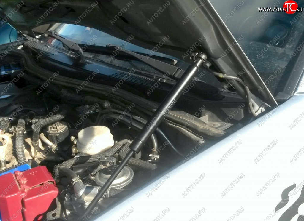 2 199 р. Газовые упоры капота Berkut Mitsubishi Pajero Sport PB дорестайлинг (2008-2013)  с доставкой в г. Керчь