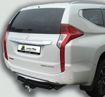 66 999 р. Фаркоп Лидер Плюс  Mitsubishi Pajero Sport ( PB,  QE) (2008-2021) дорестайлинг (Без электропакета)  с доставкой в г. Керчь. Увеличить фотографию 2
