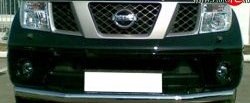 15 249 р. Одинарная защита переднего бампера SLITKOFF диаметром 76 мм  Nissan Pathfinder  R51 (2004-2007) дорестайлинг  с доставкой в г. Керчь. Увеличить фотографию 4