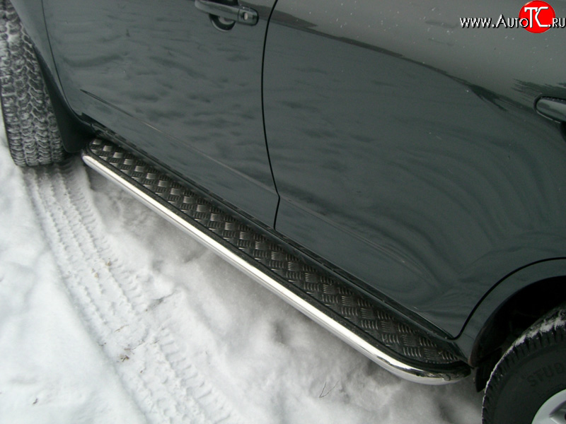 24 649 р. Защита порогов Toyota RAV 4 3 2006-2009 V2  Toyota RAV4  XA305 (2005-2009) 5 дв. дорестайлинг  с доставкой в г. Керчь