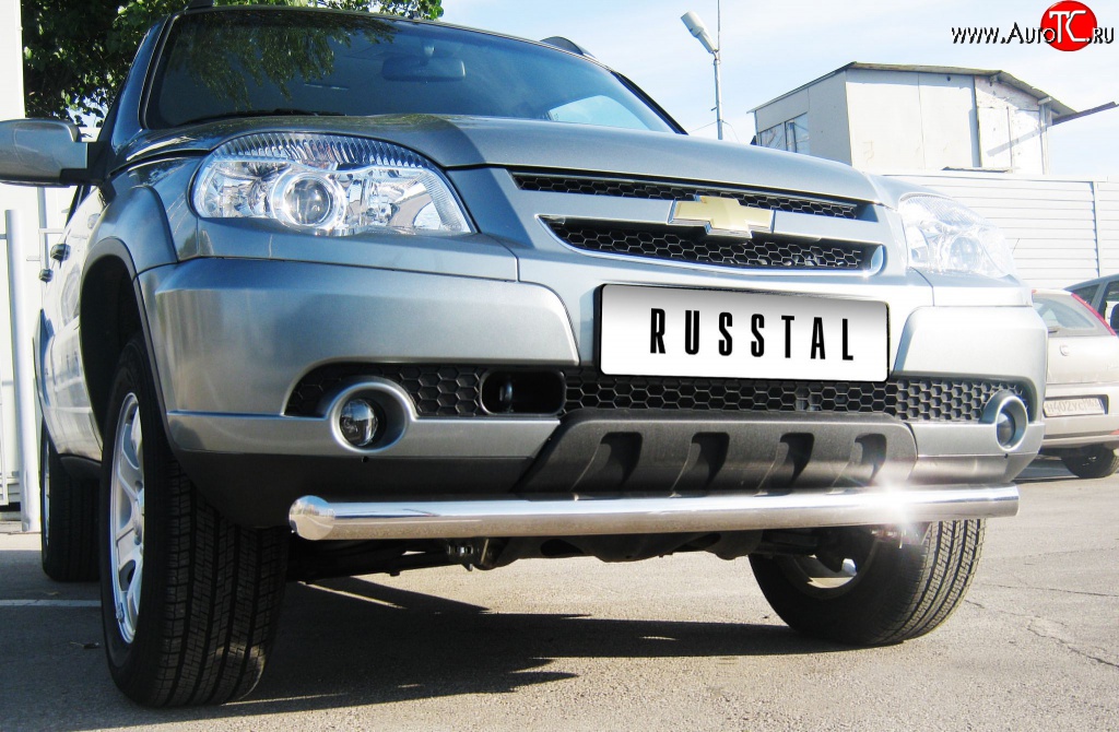 14 949 р. Одинарная защита переднего бампера Bertone диаметром 76 мм  Chevrolet Niva  2123 (2009-2020), Лада 2123 (Нива Шевроле) (2009-2021)  с доставкой в г. Керчь