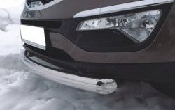 12 149 р. Одинарная защита переднего бампера Russtal KIA Sportage 3 SL дорестайлинг (2010-2014) (Защита из трубы диаметром 63 мм)  с доставкой в г. Керчь. Увеличить фотографию 3