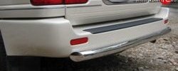 18 299 р. Защита заднего бампера (Ø63 мм, нержавейка) SLITKOFF  Lexus LX470  J100 (1998-2007) дорестайлинг, 1-ый рестайлинг, 2-ой рестайлинг  с доставкой в г. Керчь. Увеличить фотографию 3