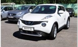 14 249 р. Одинарная защита переднего бампера SLITKOFF диаметром 63 мм  Nissan Juke  1 YF15 (2010-2014) дорестайлинг  с доставкой в г. Керчь. Увеличить фотографию 7