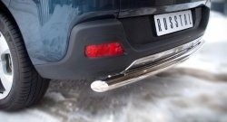 13 449 р. Защита заднего бампера (Ø63 мм, нержавейка) SLITKOFF Peugeot 3008 дорестайлинг (2009-2013)  с доставкой в г. Керчь. Увеличить фотографию 3
