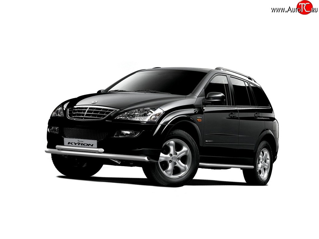 14 549 р. Широкая защита порогов Petroil Tuning SSANGYONG Kyron дорестайлинг (2005-2007)  с доставкой в г. Керчь