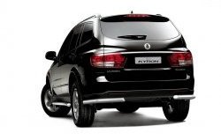 Защита заднего бампера Petroil Tuning 63 мм SSANGYONG Kyron (2005-2007) дорестайлинг