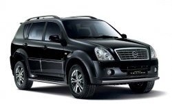 6 599 р. Одинарная защита переднего бампера Petroil Tuning диаметром 63 мм  SSANGYONG Rexton  Y250 (2006-2012)  с доставкой в г. Керчь. Увеличить фотографию 2