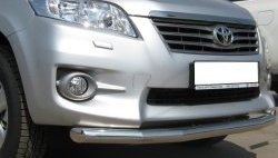 10 349 р. Одинарная защита переднего бампера Russtal 63 мм Toyota RAV4 XA30 5 дв. 2-ой рестайлинг (2010-2013)  с доставкой в г. Керчь. Увеличить фотографию 2