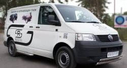 29 599 р. Широкая защита порогов SLITKOFF Volkswagen Transporter T5 дорестайлинг (2003-2009)  с доставкой в г. Керчь. Увеличить фотографию 4