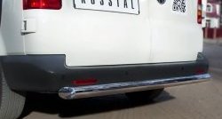 15 799 р. Защита заднего бампера (Ø63 мм, нержавейка) SLITKOFF  Volkswagen Transporter  T5 (2003-2009) дорестайлинг  с доставкой в г. Керчь. Увеличить фотографию 2
