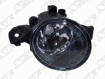 Левая противотуманная фара SAT (круглая) Nissan Navara 2 D40 рестайлинг (2010-2016)