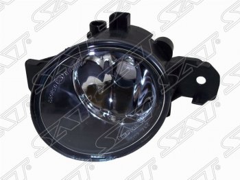 Правая противотуманная фара SAT (круглая) Nissan Navara 2 D40 рестайлинг (2010-2016)