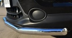 14 549 р. Одинарная защита переднего бампера диаметром 63 мм SLITKOFF  Nissan Qashqai  2 (2013-2019) J11 дорестайлинг  с доставкой в г. Керчь. Увеличить фотографию 3