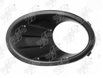 Левая оправа противотуманной фары DEPO Nissan Qashqai +2  1 (2010-2014) J10 рестайлинг