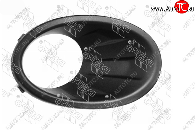 719 р. Правая оправа противотуманной фары DEPO Nissan Qashqai +2 1 J10 рестайлинг (2010-2014)  с доставкой в г. Керчь
