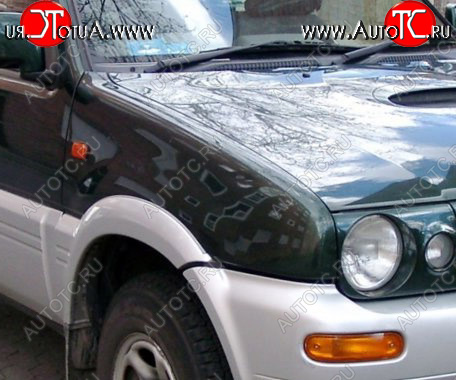 6 449 р. Правое переднее пластиковое крыло Стандарт (левый руль) Nissan Terrano2 R20 дорестайлинг (1993-1996)  с доставкой в г. Керчь